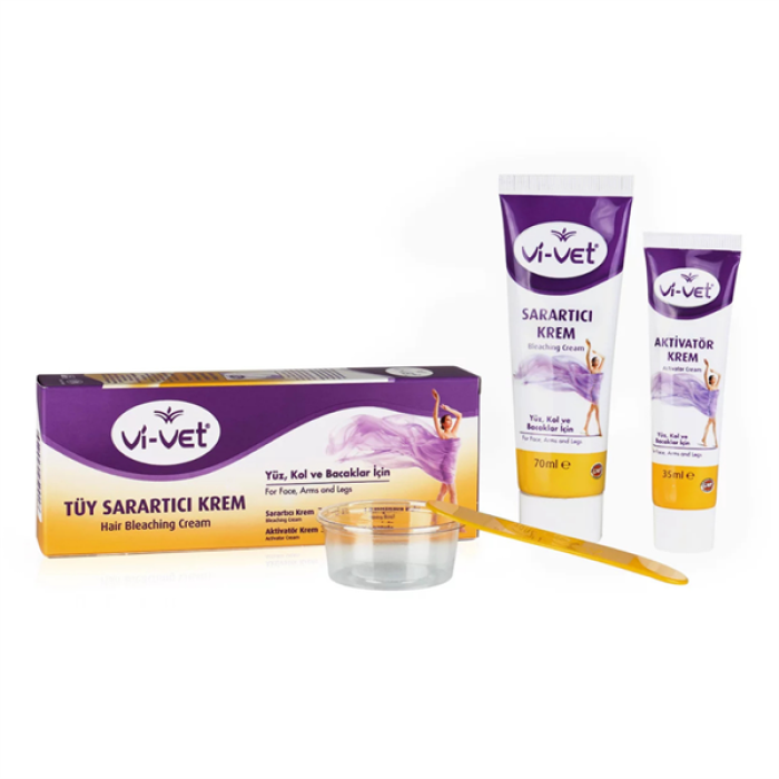 Vivet Tüy Sarartıcı Krem 35Ml.+70Ml.