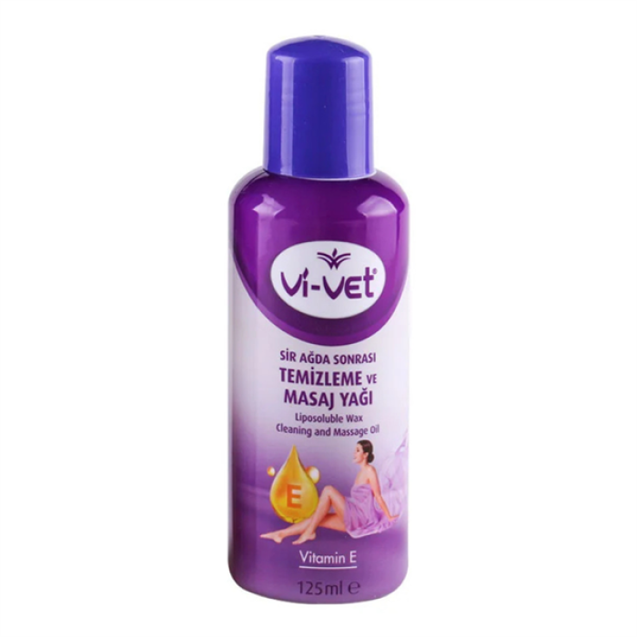 Vivet Ağda Temizleme&Masaj Yağı 125Ml.E Vitamini
