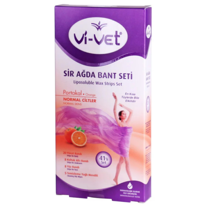 Vivet Ağda Bant Seti Portakal (Karma Set)