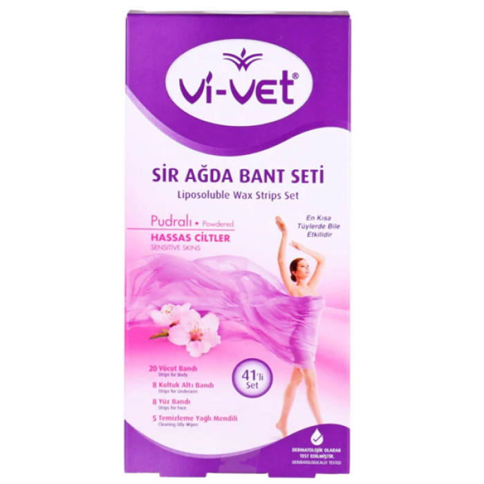 Vivet Ağda Bant Seti Pudralı (Karma Set)