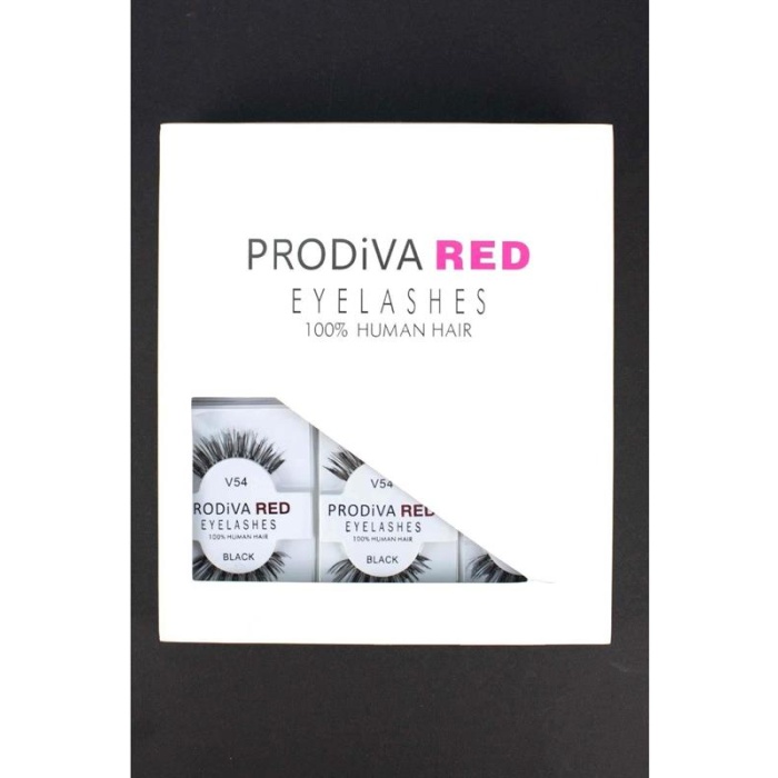 Prodiva Red V54 Takma Kirpik 12Li