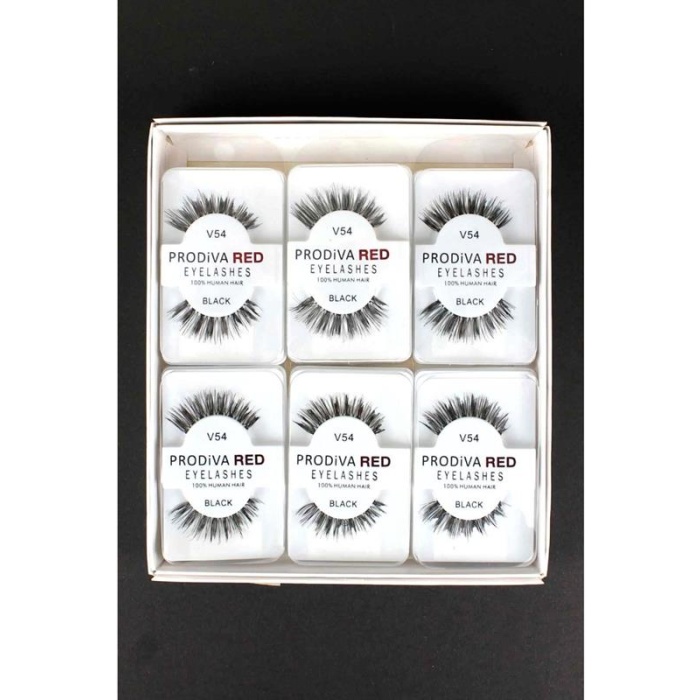 Prodiva Red V54 Takma Kirpik 12Li