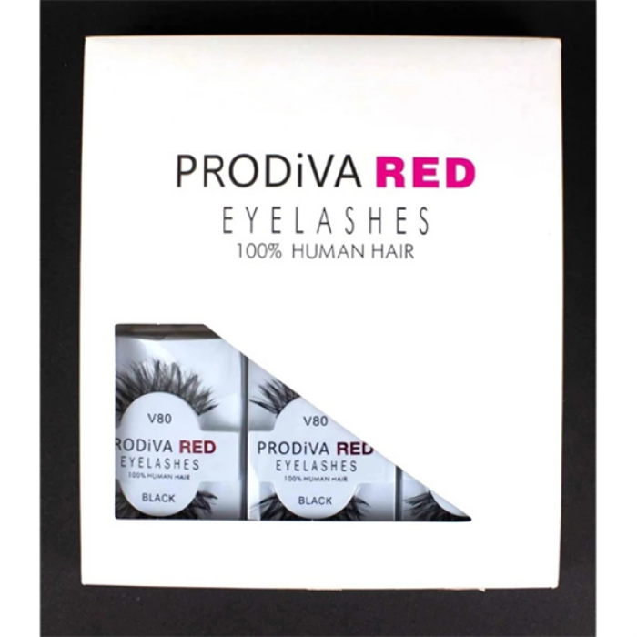 Prodiva Red V80 Takma Kirpik 12Li
