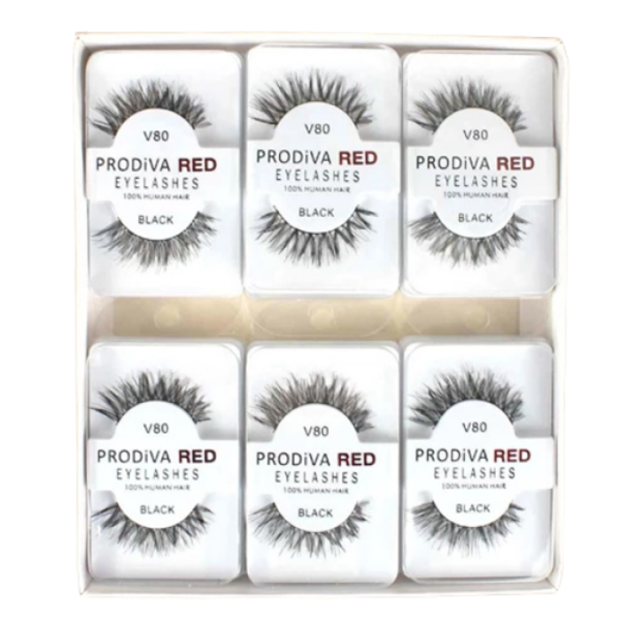 Prodiva Red V80 Takma Kirpik 12Li