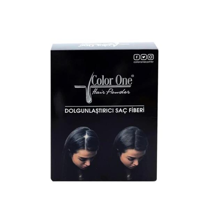 Color One Hair Powder Black Set