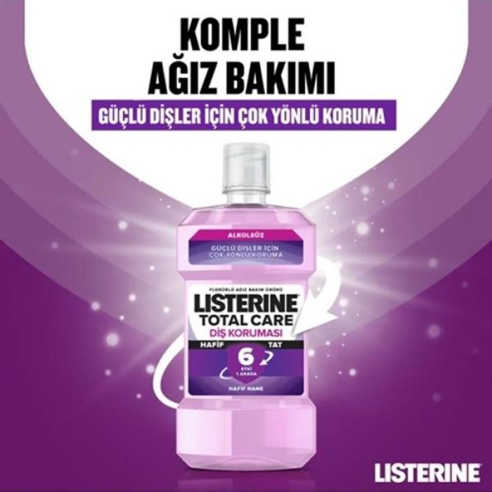 Listerine Ağız Bakım Suyu 500Ml. Mild