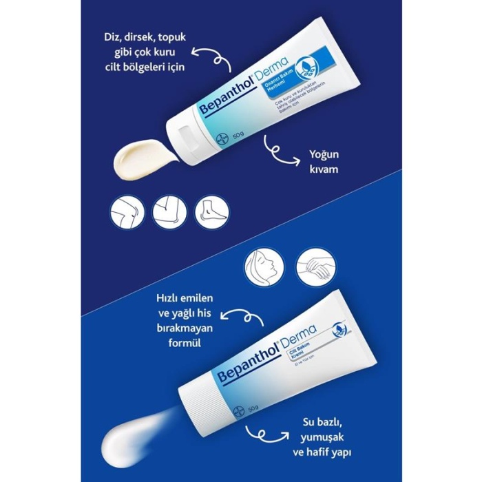 Bepanthol Derma Onarıcı Bakım Merhemi 50Gr.