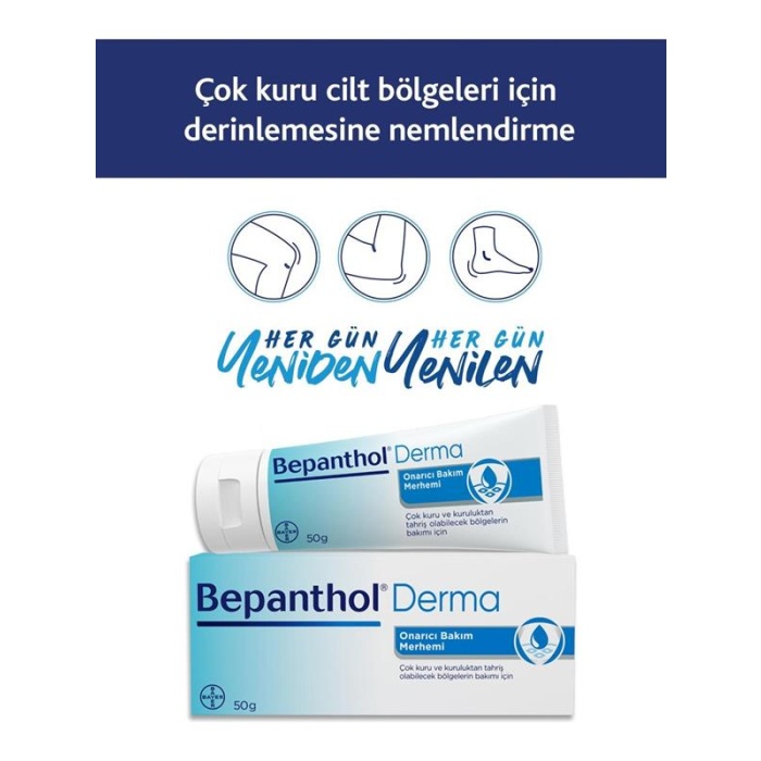 Bepanthol Derma Onarıcı Bakım Merhemi 50Gr.