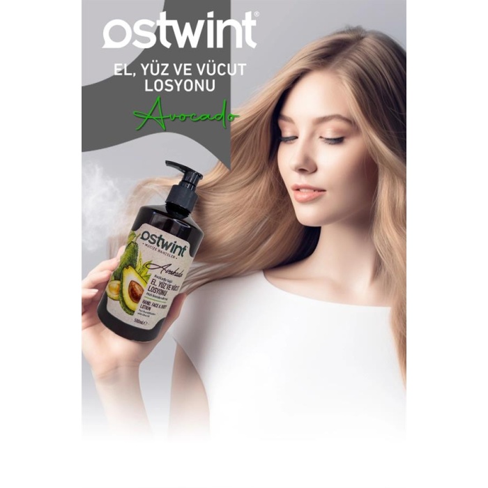 Ostwint Avokado Vücut Losyonu 500Ml.(Pompalı)