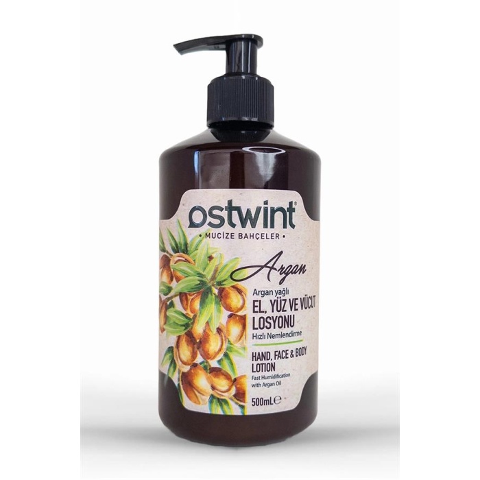Ostwint Argan Yağlı Vücut Losyonu 500Ml.(Pompalı)