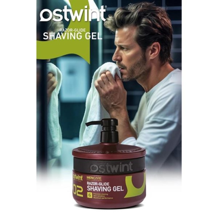 Ostwint Tıraş Jeli 02 1000Ml. Kahverengi (Sarı)