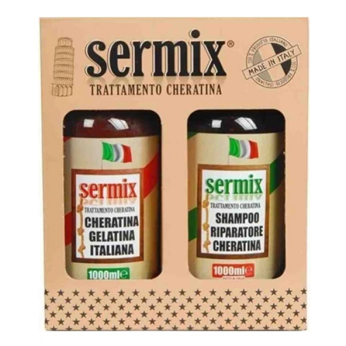 Sermix Trattamento Cheratına Set 1000 Ml.