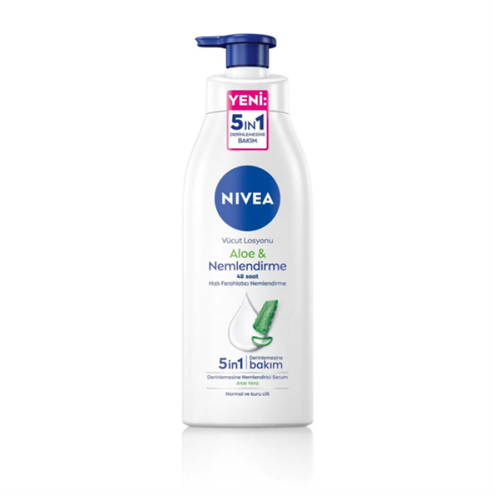 Nivea Vücut Losyonu 400Ml. Aloe Vera 88397