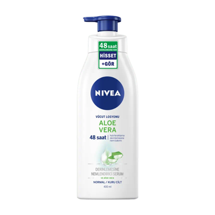 Nivea Vücut Losyonu 400Ml. Aloe Vera 88397