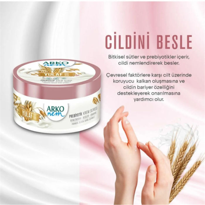 Arko Nem Yulaf Sütü Krem 250 Ml