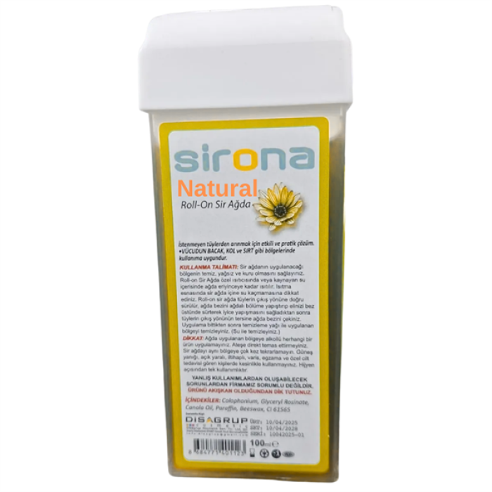 Sirona Kartuş Natural (Sarı) 100Ml.
