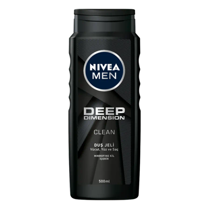 Nivea Men Duş Jeli 500Ml. Deep Dimension 84092