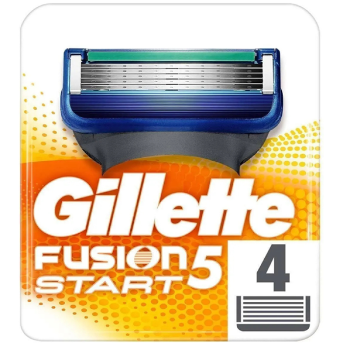 Gillette Fusion5 Start Yedek Bıçak 4Lü