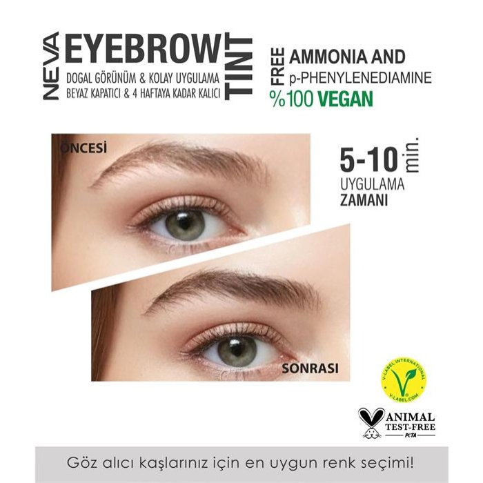 Neva Kaş Boyası 3-1 Açık Kahve