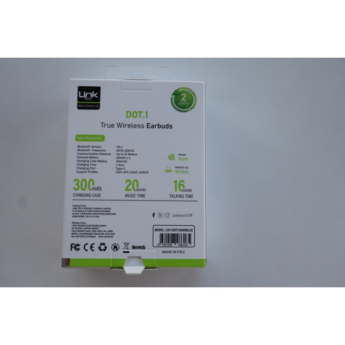 Linktech Dot1 Tws Kablosuz Bluetooth Kulaklık