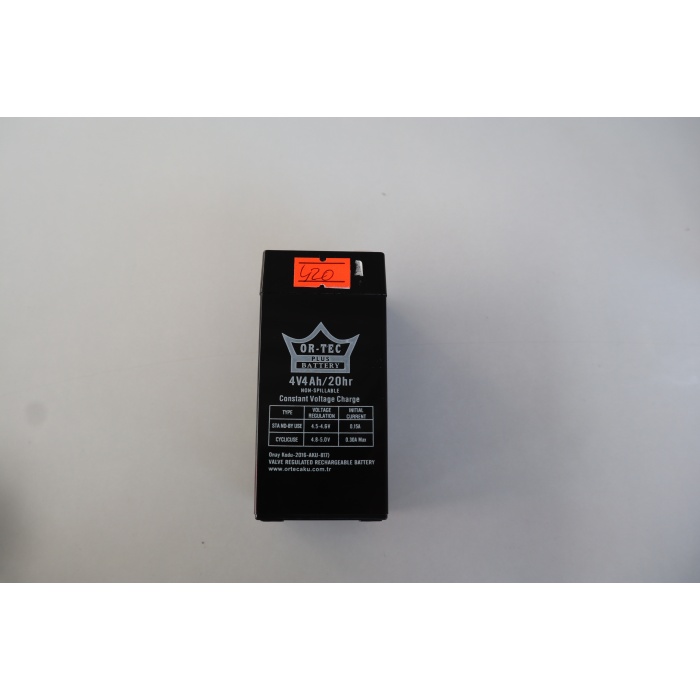 Ortec 4v 4ah Bakımsız Kuru Akü