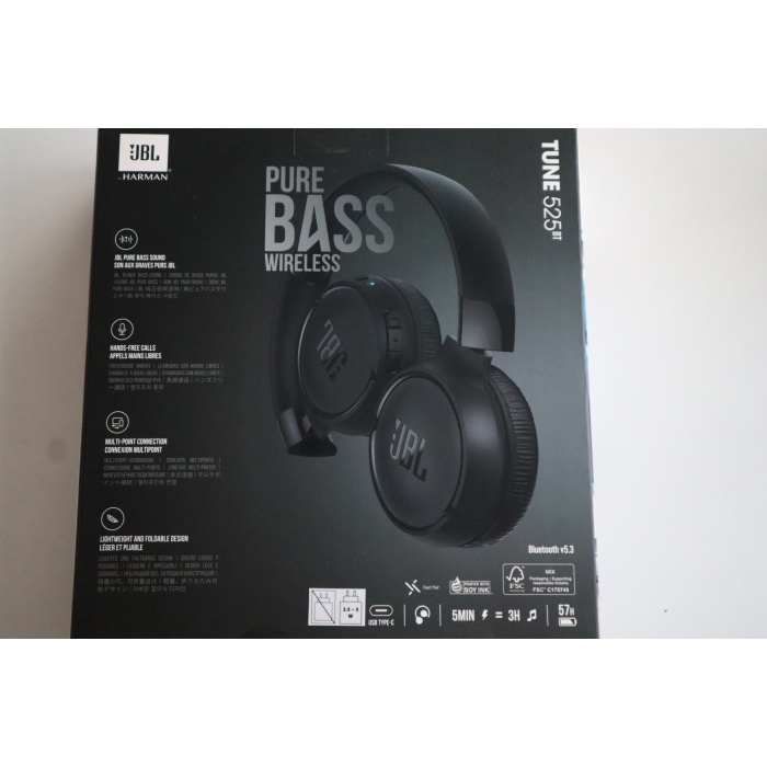 JBL Tune 525BT Siyah Multi Connect Wireless Kulak Üstü Kulaklık