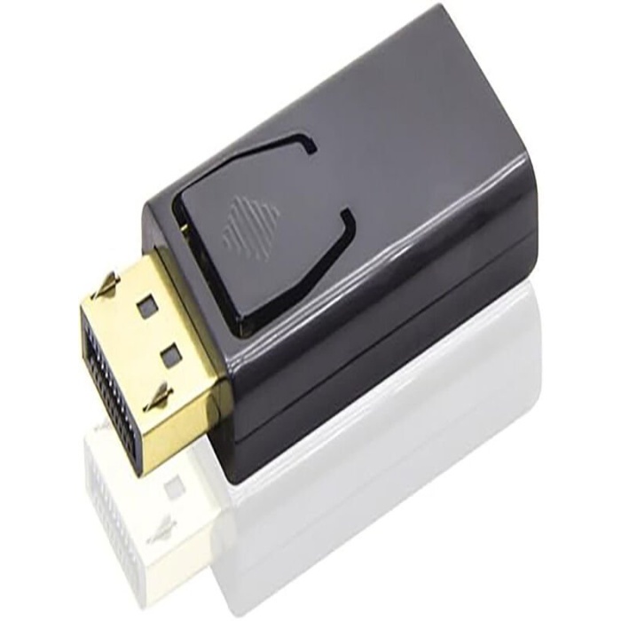 Displayporttan HDMI Adaptörüne Mini Dönüştürücü Çevirici Video Ses Pc Dizüstü Projektör İçin