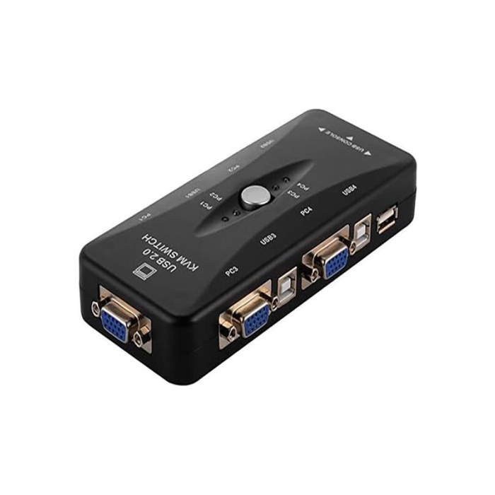 Usb 2.0 Kvm Switch Vga 4 Port
