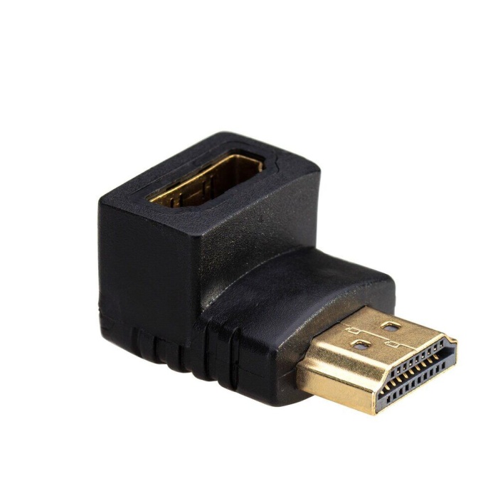 Anunnaki HDMI L Tip 90 Derece Hdmı Dişi Erkek Ara 90° Adaptör  Dönüştürücü HDMI Erkek to Dişi