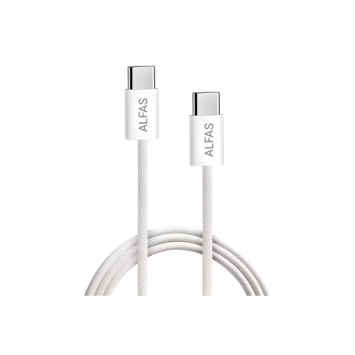 Type-C Şarj Kablosu 1m PD 60W 3A 1Gbps Hızlı Şarj & Data Transfer Usb-c Iphone Android Örgülü Kablo