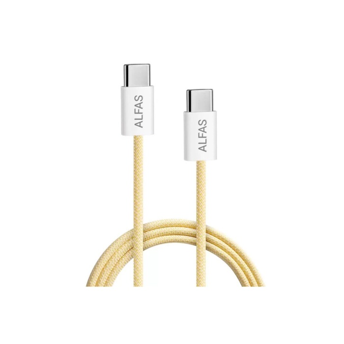 Type-C Şarj Kablosu 1m PD 60W 3A 1Gbps Hızlı Şarj & Data Transfer Usb-c Iphone Android Örgülü Kablo