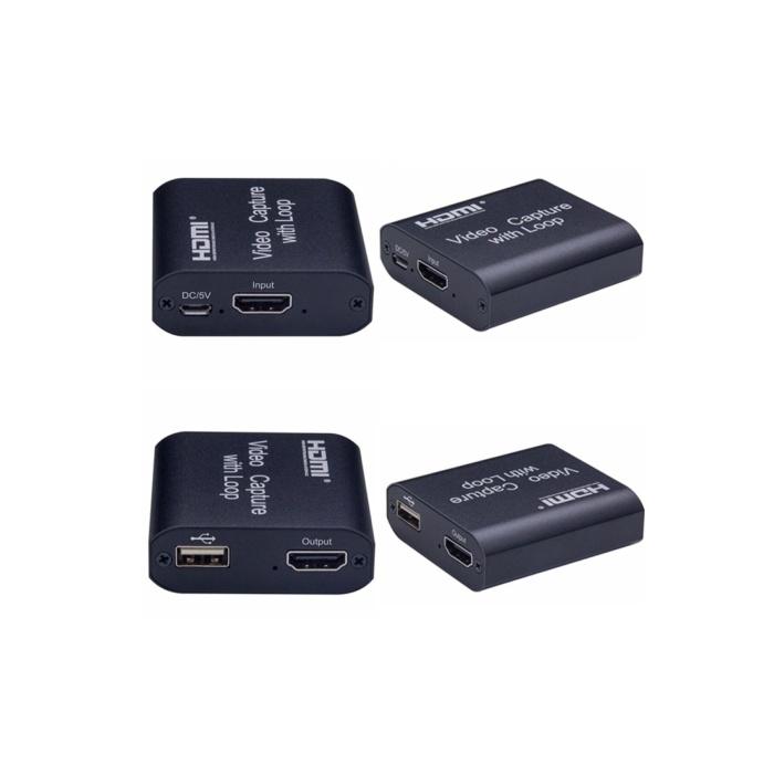 4k Çift Çıkışlı Hdmı Video Capture Video Yakalama Cihazı Ve Canlı Yayın Kartı 4kvc300