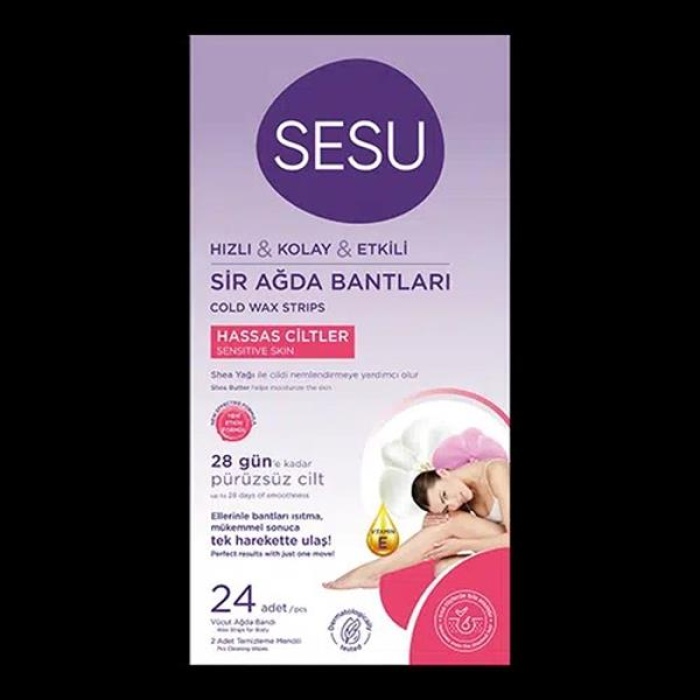 Sesu Agda Bandı Hassas Cıltler Pudralı 24Lü