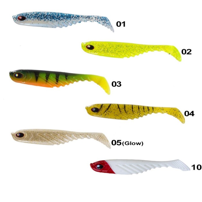 Remixon Curvy Shad 10,5cm (5 Adet) Balık Yem