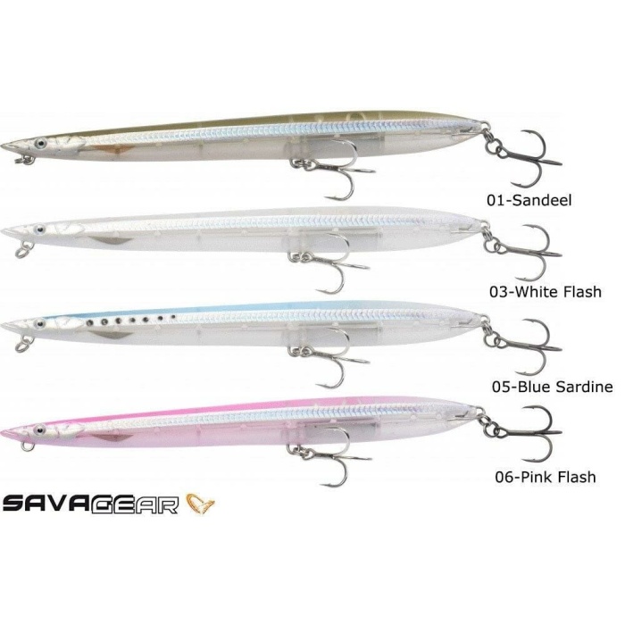 Savage gear Sandeel Surf Walker 180 F 27g Suni Yem