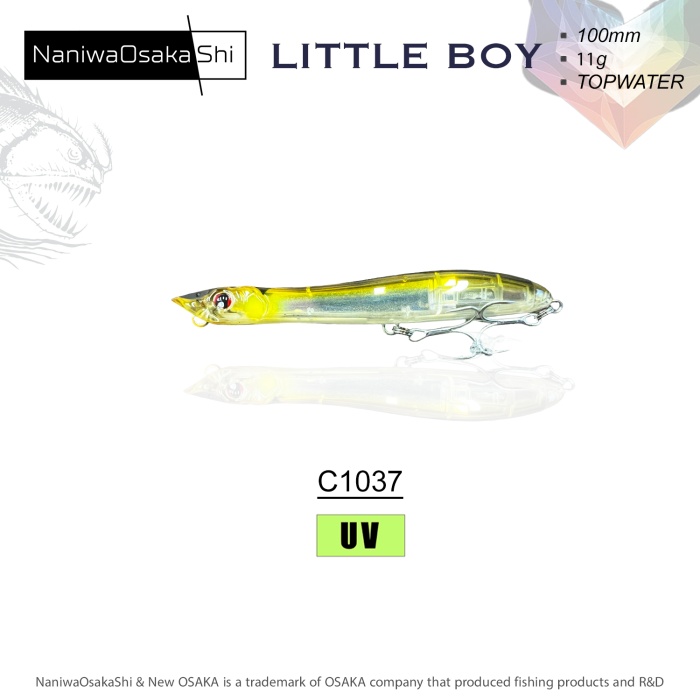 Naniwa Osaka Shi LITTLE BOY 100MM 11GR TOPWATER