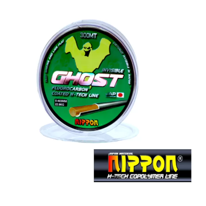 Nippon Ghost 300 mt Fluoro Carbon Misina