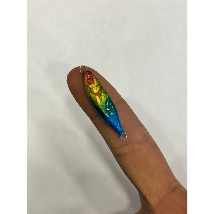 El Yapımı İstavrit Larva Jig Yem 4 cm 10 gr