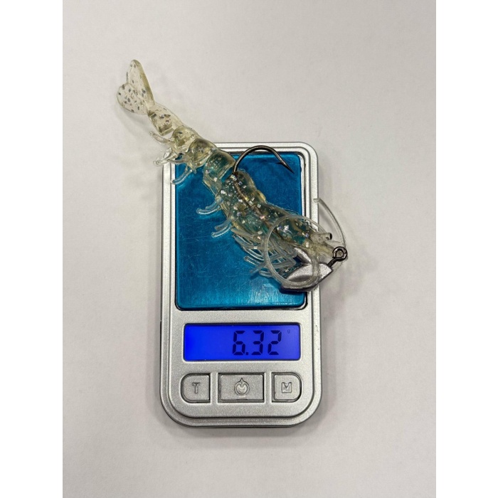 El Yapımı Silikon Karides ( 3 ADET ) 7 cm 6.30 gr