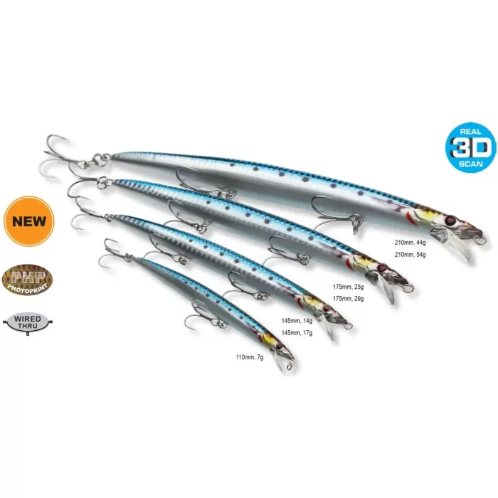 Savage gear Jerk Minnow 145 mm 17 gr Sınkıng Maket Balık