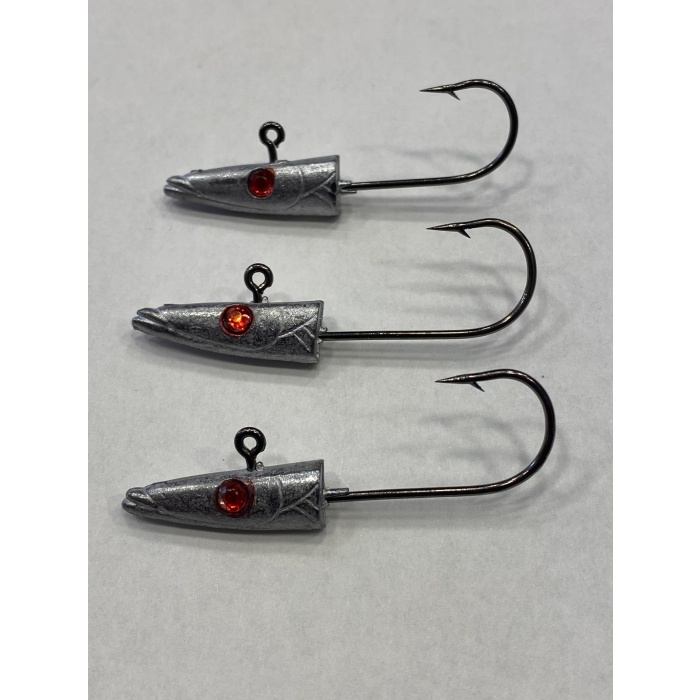 Balık Kafa Jighead 6gr 1/0 (3 ADET)