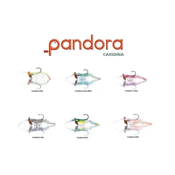 Pandora Caridina 7,6cm 6,5gr Silikon Karides Yem