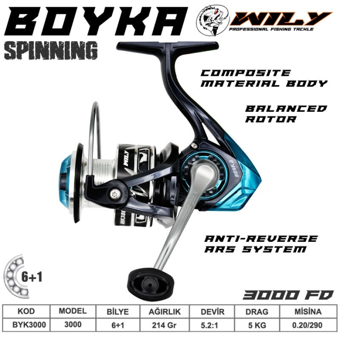 Wily boyka Olta Makinası 6+1 bb 1000 - 2000 - 3000 seçenekleri