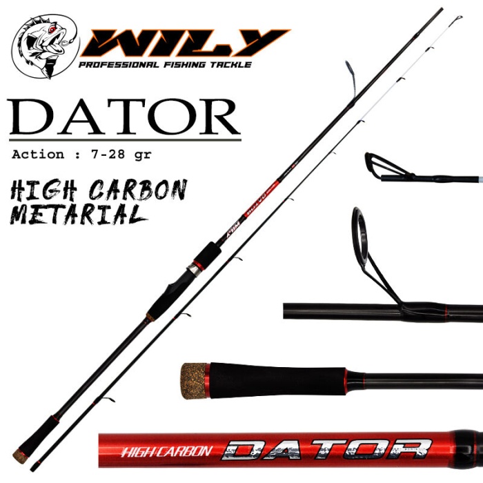 Wily Dator Spin Kamış 7-28 gr
