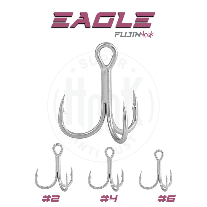 Fujin Eagle Süper Anti-Rust Üçlü Kanca