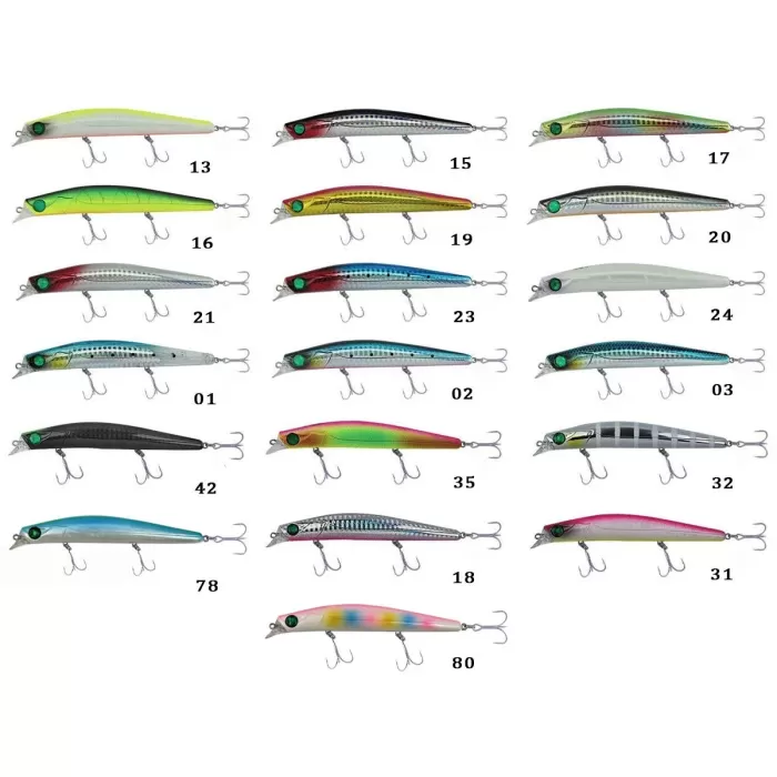 Kendo Haryu 12.5 cm 14.8 g Floating Maket Balık