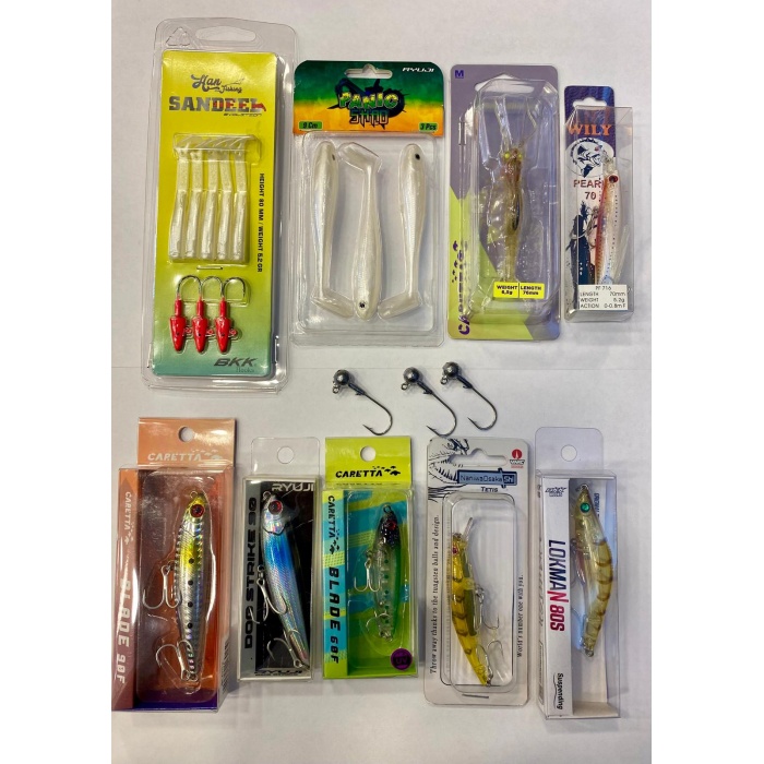 Atçek Light Spin LEVREK BARAKÜDA Yem Seti