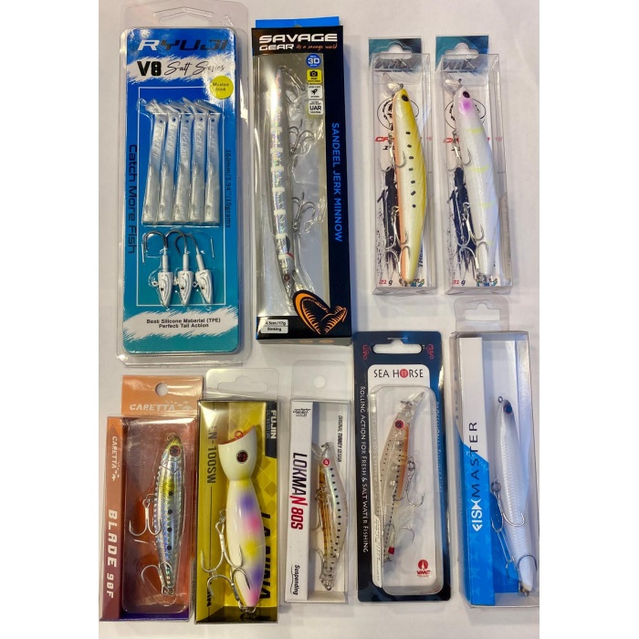 Atçek Light Spin BARAKÜDA LÜFER Yem Seti