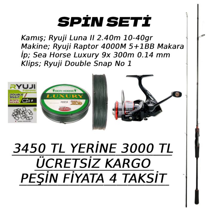 Atçek Ryuji Spin Seti 2