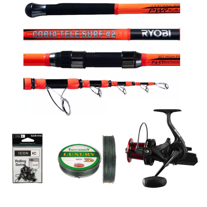 Surf Casting (Yemli) Hazır Olta Seti 1